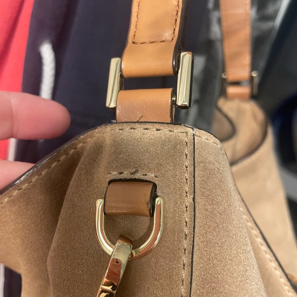 Michael Michael Kors Vivian Large Woven Suede Hobo - Picture 6 of 16